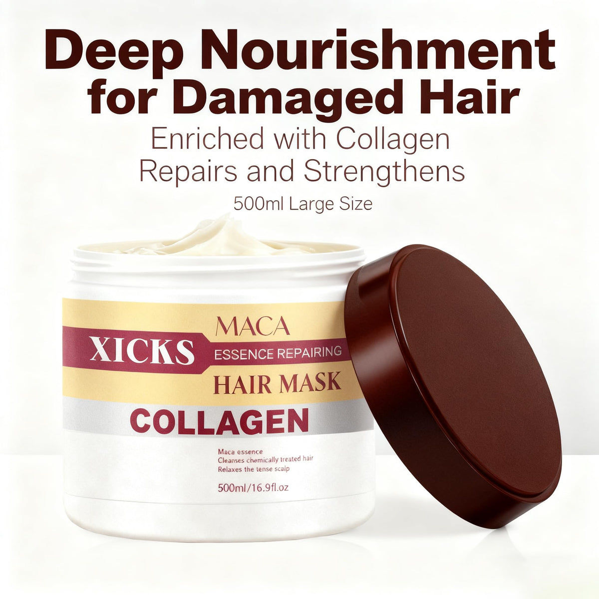 Xicks Essential Oil bottle provides daily moisture boost for manageable hair.