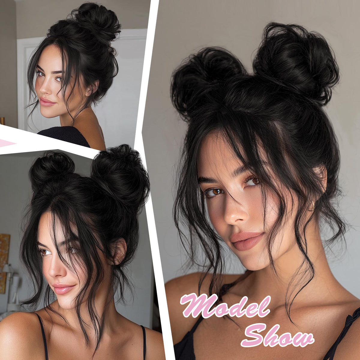 XIXISNOW bun piece ideal for weddings and events