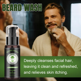 Xikezan beard oil duo nourishes hair and skin for natural shine.