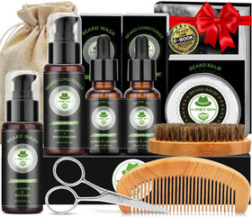 Xikezan beard wash cleanses and hydrates for softer facial hair.