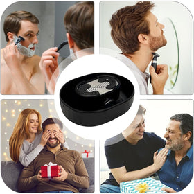Gift-ready Xingoaup Razor Rinser packaging ideal for grooming sets