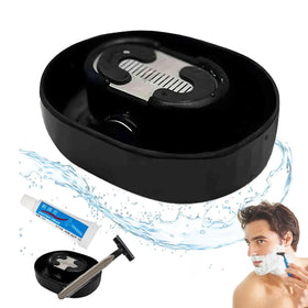 Xingoaup Razor Rinser push action with water jets for quick blade cleaning