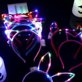 Xinnun multi style light up headband showcases versatile looks