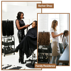 XINTUO multi-tier peg system separates extensions for faster braiding