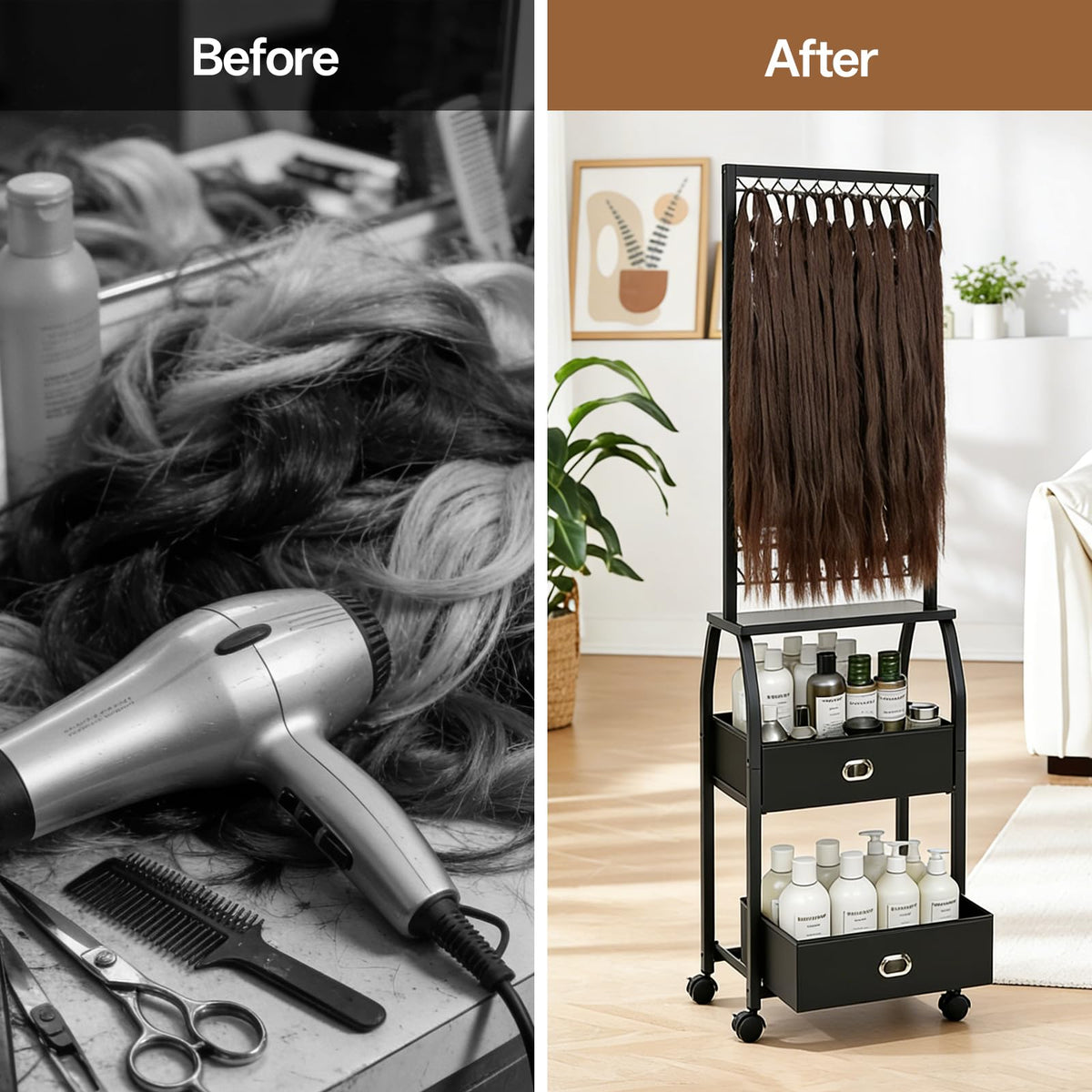 XINTUO professional braiding kit included helps setup quickly