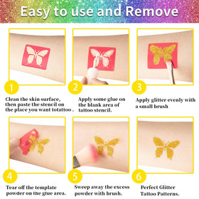 XiQiDianr three-pack glue bottles for reliable tattoo adhesion.