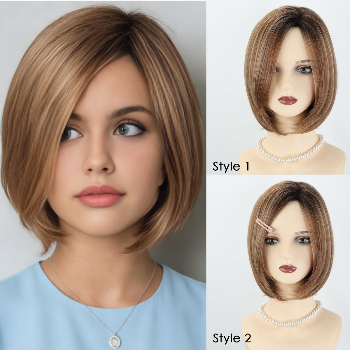 XIUFAXIRUSI XIUFAXIRUSI versatile wig for daily life, parties, and cosplay