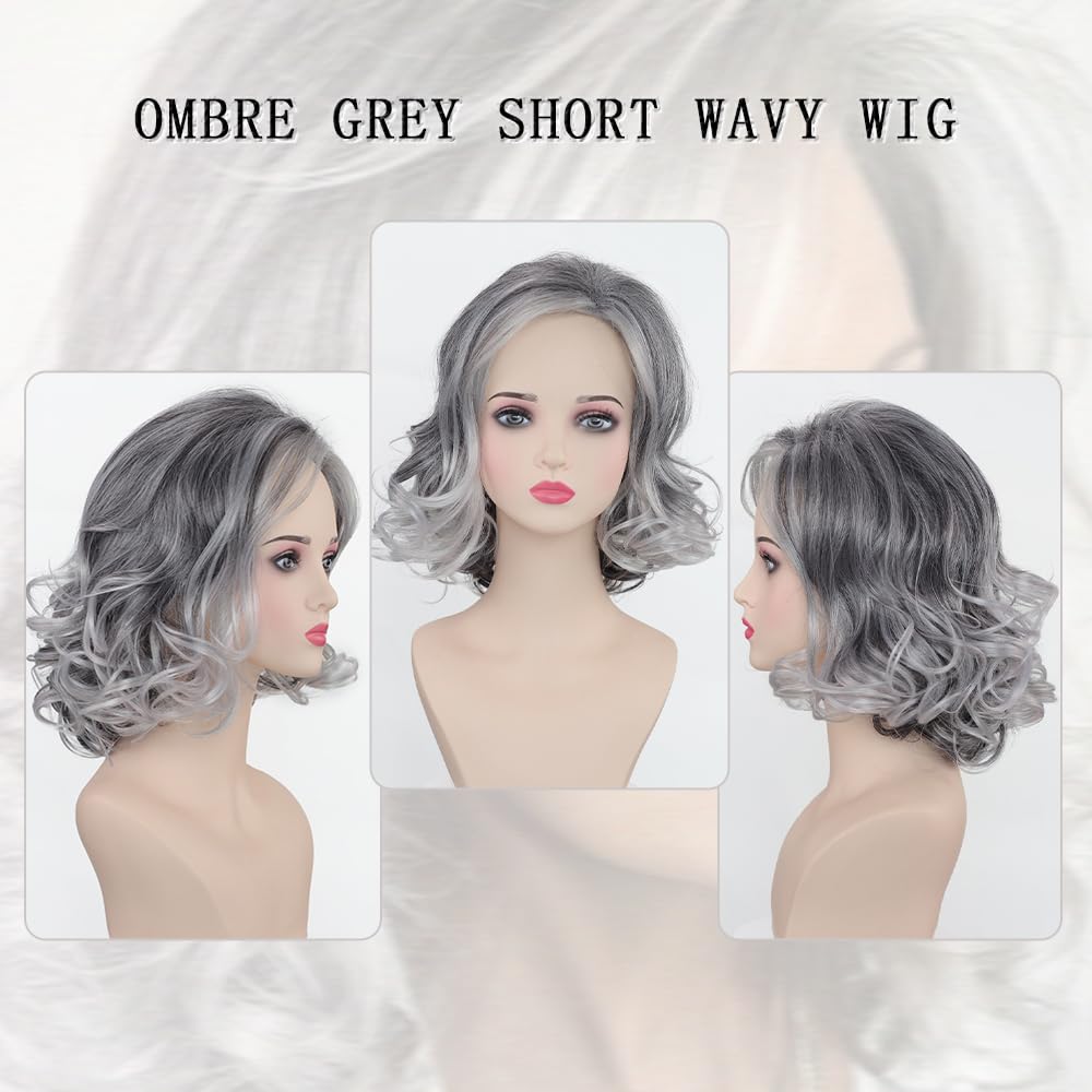 XIUFAXIRUSI synthetic wig features heat-safe fibers for styling.