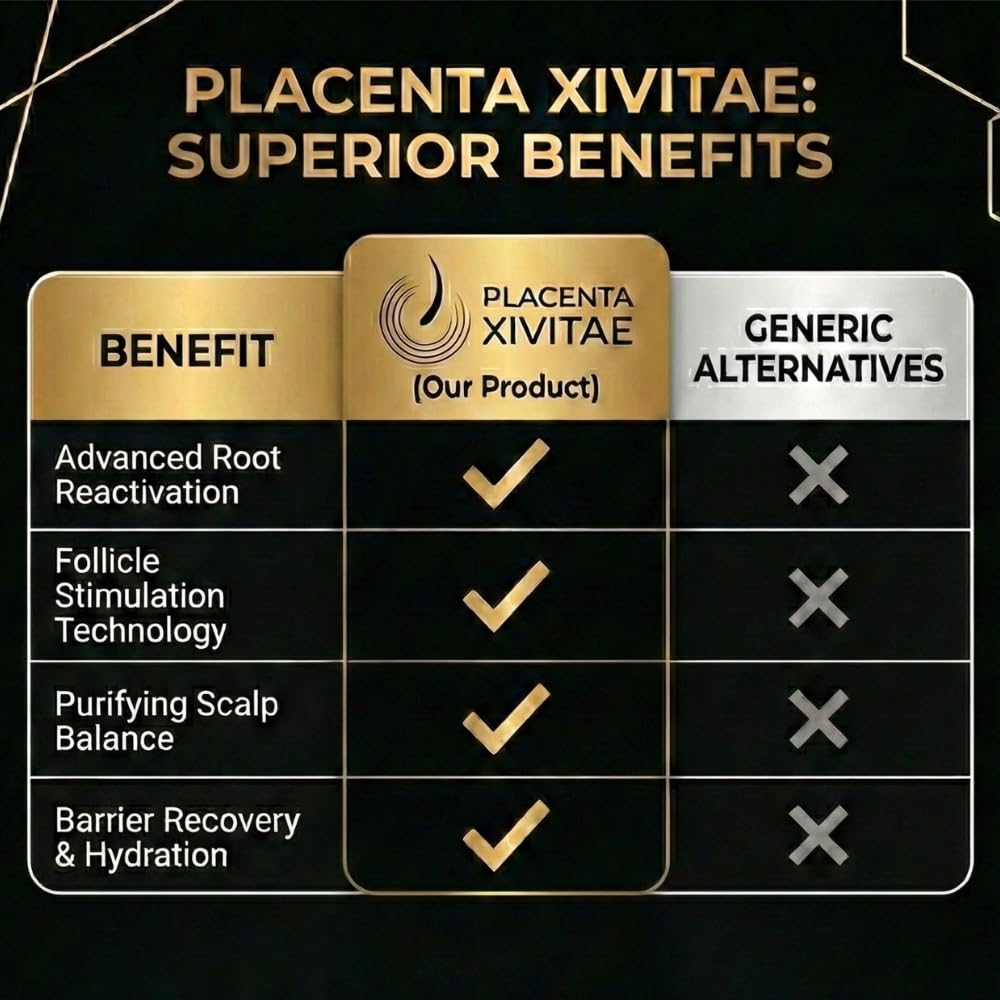 XIVITAE Panthenol-rich formula soothing the scalp and hydrating.