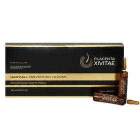 XIVITAE Placenta Hair Growth Pack, at-home scalp care set ready for use.