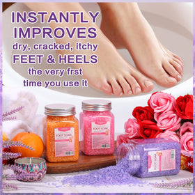 XIWEIOO lavender foot soak bowl evokes calming fragrance for relaxation