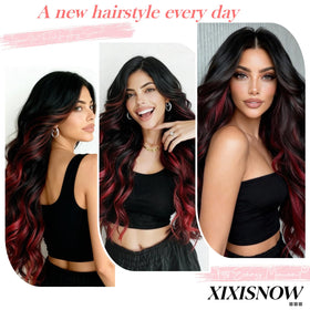 XIXISNOW 25-inch length extensions on a display stand