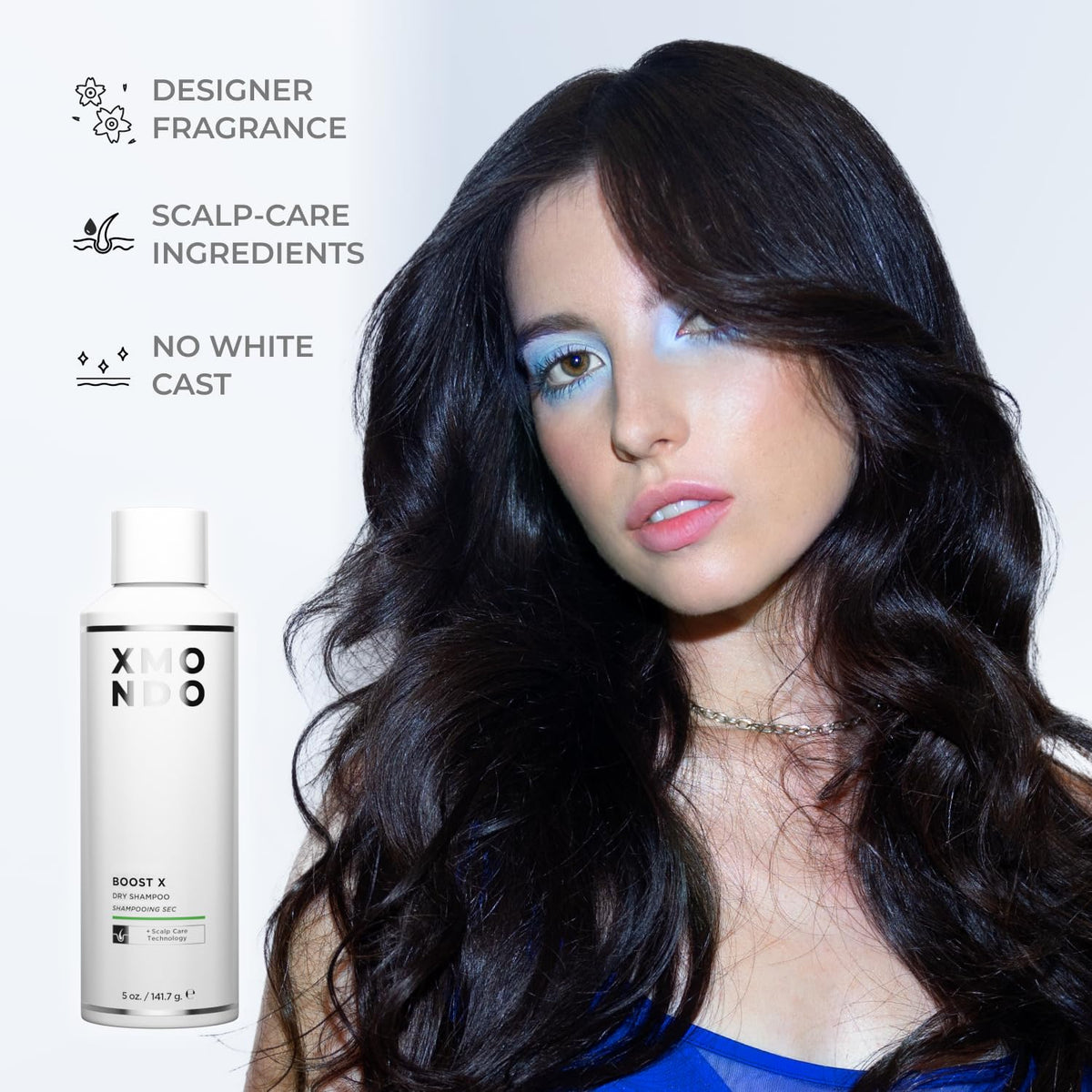 XMONDO Hair BOOST X Dry Shampoo oil absorption for a clean, voluminous look