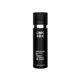 XMONDO Hair Super Gloss bottle highlights instant shine and easy frizz control.