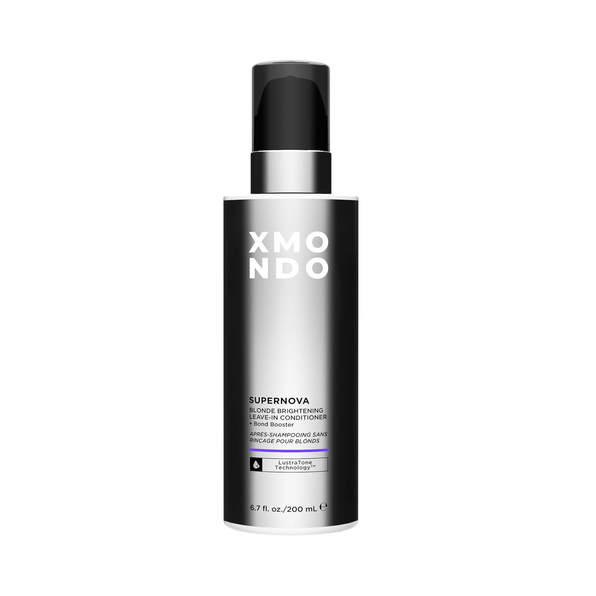 XMONDO Hair Supernova bottle pour showing lightweight blonde brightening mist