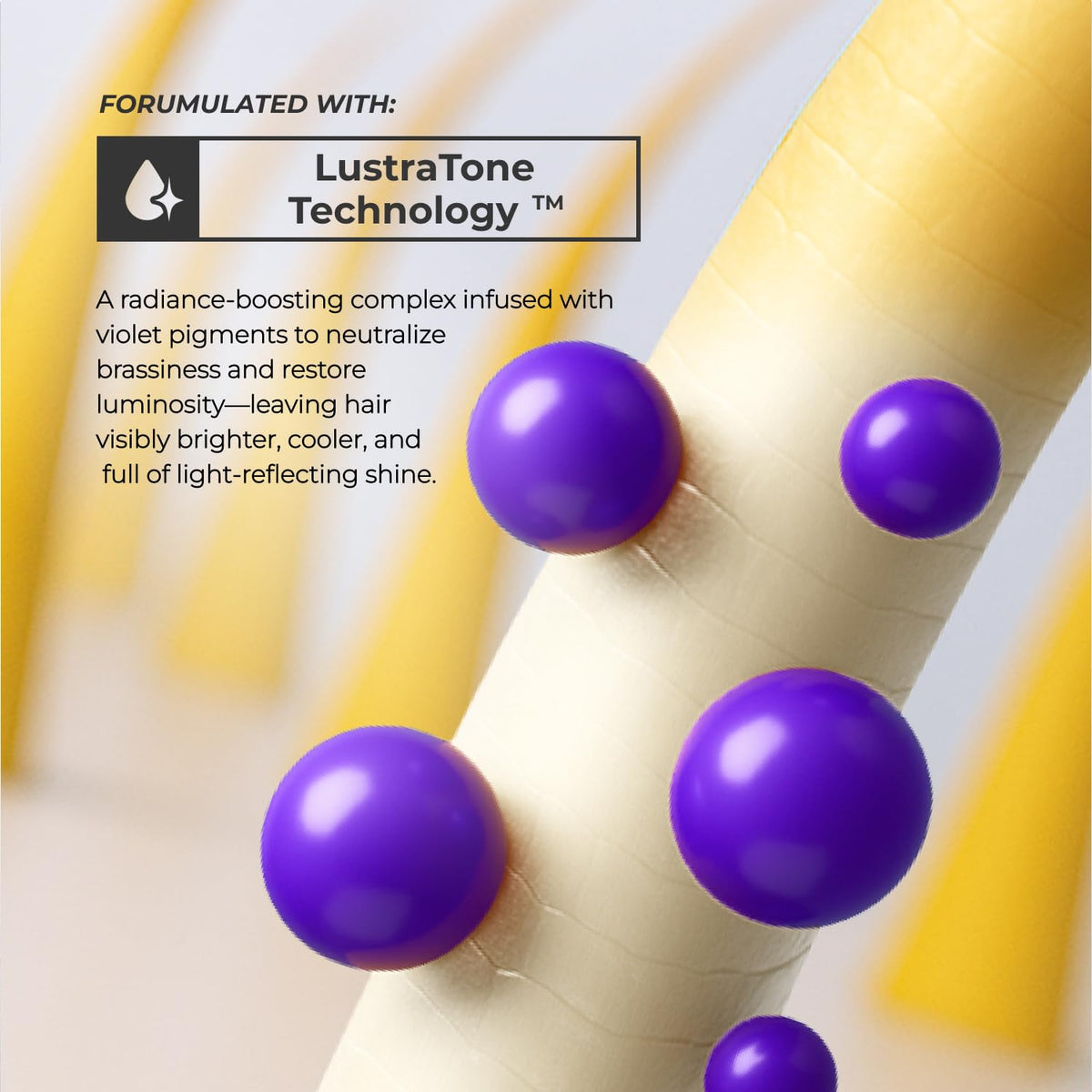 XMONDO Bond booster technology supports stronger hair strands