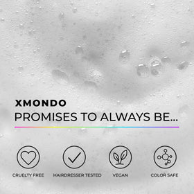 XMONDO Wave Foam fragrance notes of yuzu and jasmine on display