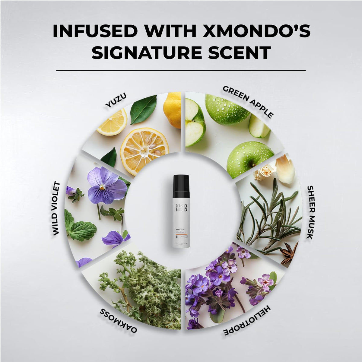 Styling frizz with XMONDO Wave Foam for lasting definition