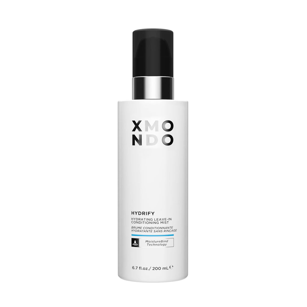 XMONDO Hydrify bottle front showcases sleek branding