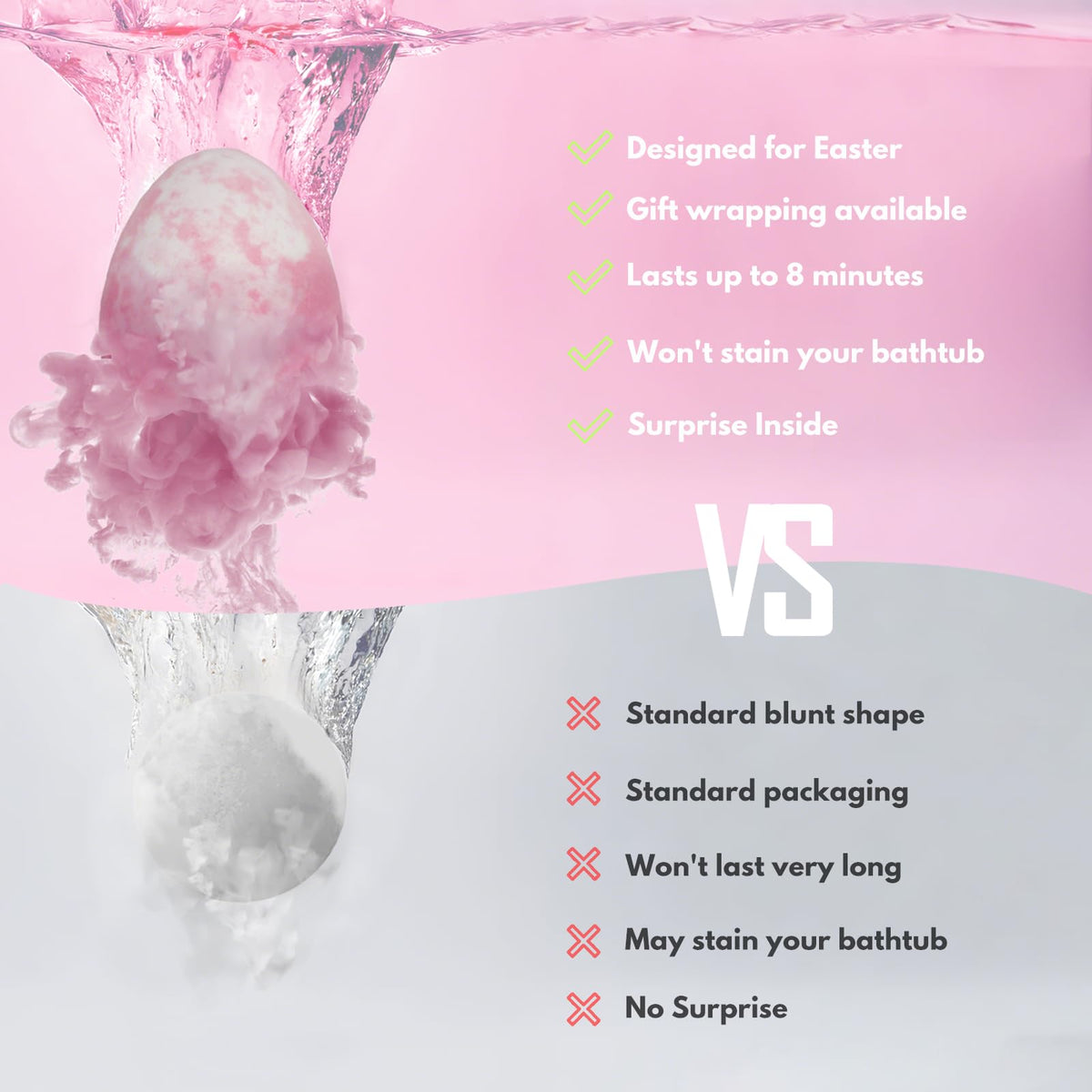 XmtJXn Easter bath bombs fragrance collection with fresh scents