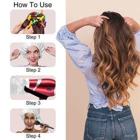 Xnicx flexi rods size range supports customized curl patterns.