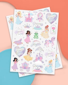 xo, Fetti heart and tiara designs, ideal for princess-inspired party favors.