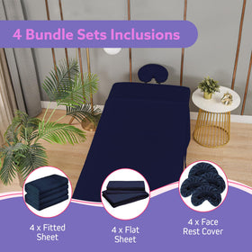 XOLLOZ face cradle cover with elastic fit securing professional sessions.