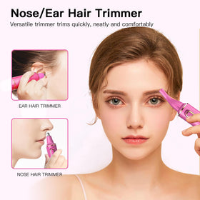XOOMRSCP ear trimmer rose for safe, gentle grooming.