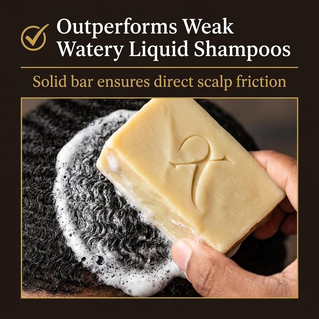 Xotics Spinners Wave Soap Bar creamy lather for defined waves after wash