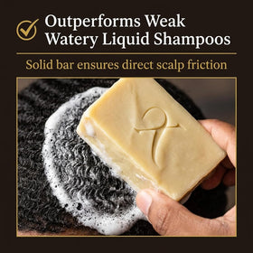 Xotics Spinners Wave Soap Bar creamy lather for defined waves after wash