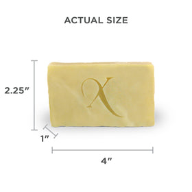 Xotics Spinners Wave Soap Bar on the shower rack for a refreshing cleanse