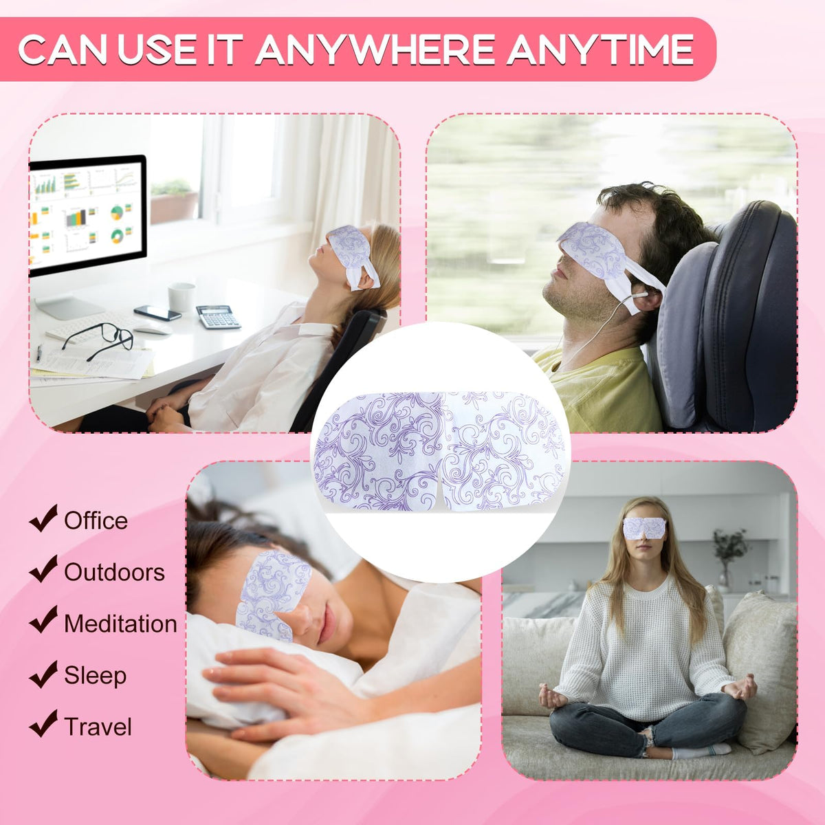 XPCARE Rose eye mask gift-ready packaging for birthdays or holidays