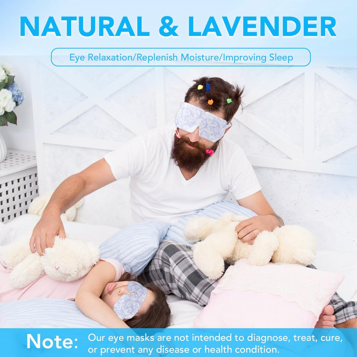XPCARE steam eye mask relaxed eyes after use easing eye strain