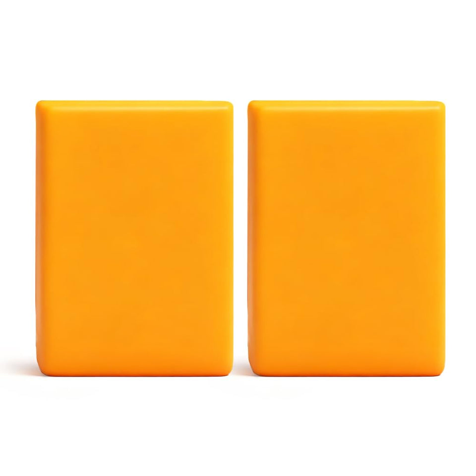 XPDGVS Turmeric Glow Soap bar closeup highlighting natural turmeric for gentle cleansing.