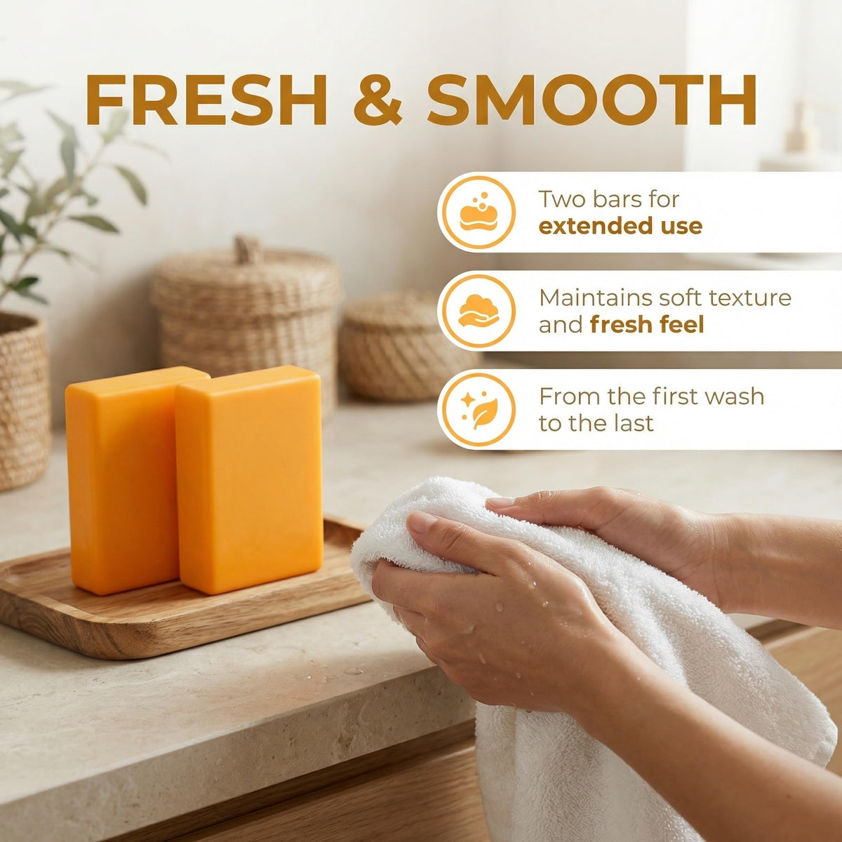 XPDGVS Turmeric Glow Soap bar natural ingredients on display for clean beauty.
