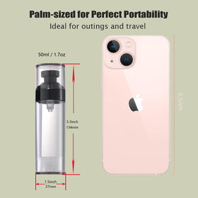 XQNCBY sturdy, reusable bottles support eco-friendly skincare routines.