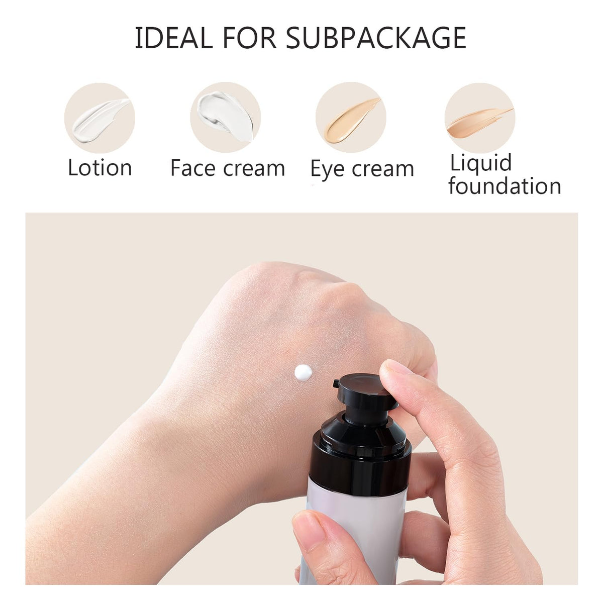 XQNCBY TSA-approved travel bottles ensure hassle-free carry-on.