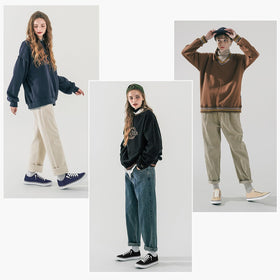 XRH Women canvas sneaker lace-up navy for a secure, customizable fit.