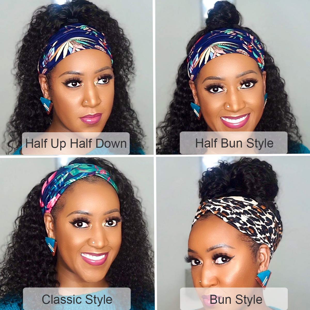 XSY Headband wig in use for versatile daily looks on the go