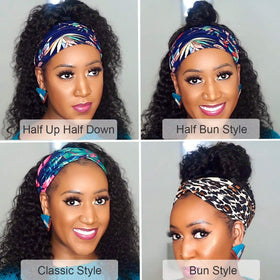 XSY Headband wig in use for versatile daily looks on the go