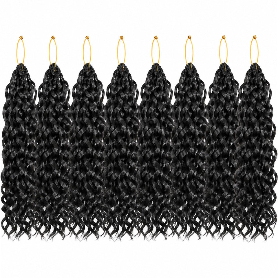 XSASLYET gogo curl crochet hair pre-looped design enables quick installs