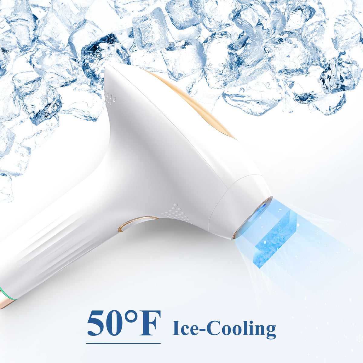 Xsoul device using IPL technology 470-1200nm for deeper follicle reach.