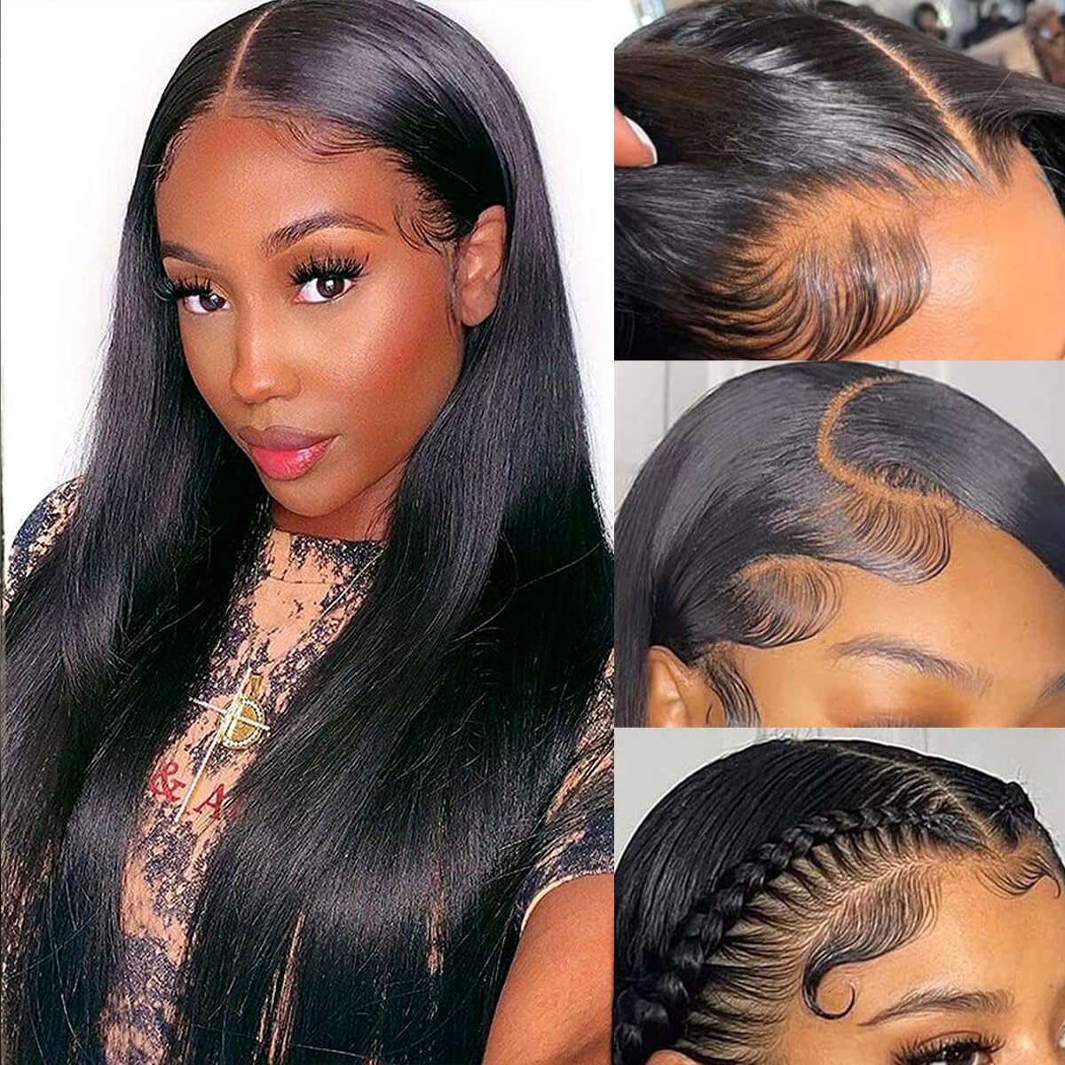 XSY baby hair detail enhances a realistic front edge for daily wear.