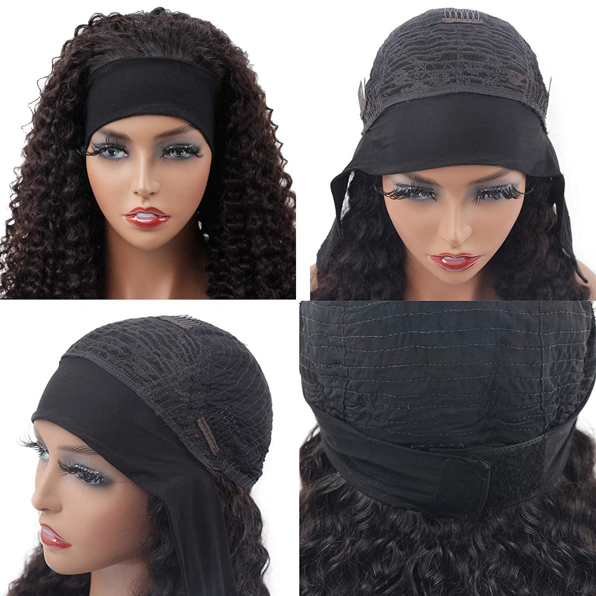 XSY Headband Wig Cap Size Medium for a comfortable, secure fit
