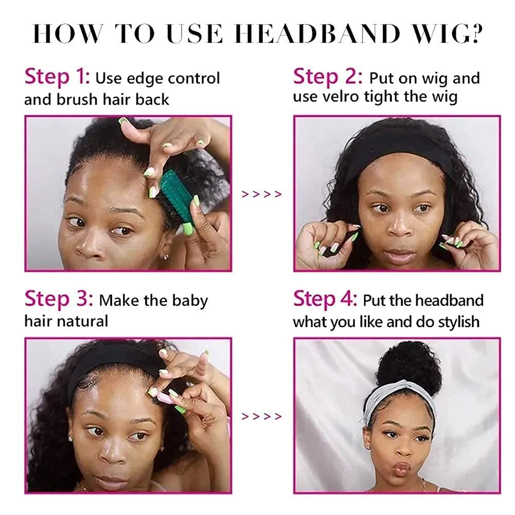 XSY Headband Wig styled with everyday outfits and casual looks