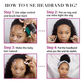 XSY Headband Wig styled with everyday outfits and casual looks