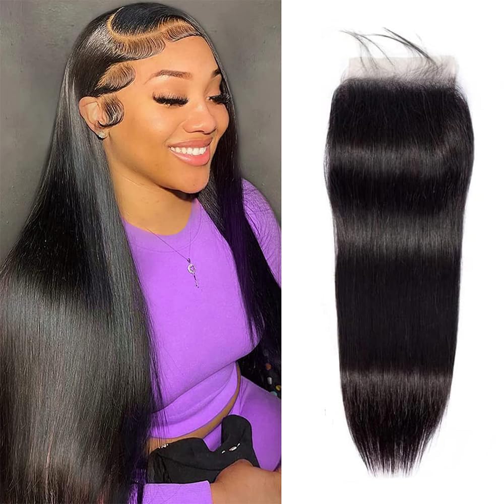 XSY invisible lace front-part offers seamless parting and styling options.
