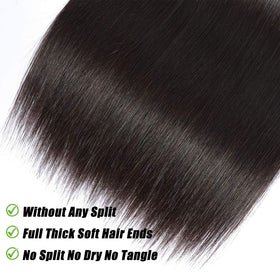 XSY straight bundles have soft texture ideal for curling or dyeing.
