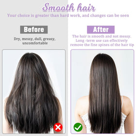 Xthrotsenk soft silicone bristles glide smoothly for gentle scalp care