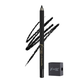 Xtreme Lashes GlideLiner long lasting eye pencil in black defines a crisp lash line.